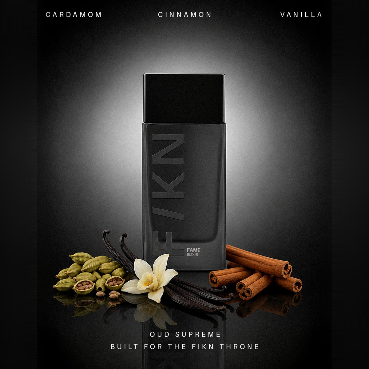 FIKN FAME Oud Supreme Elixir Perfume 50ml - Image 1